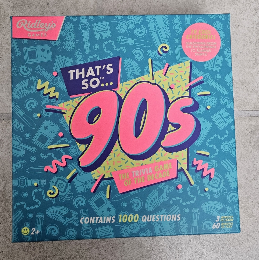 That's So 90s Trivia Game